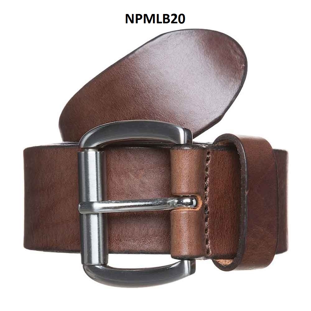 NPMLB20 - Leather Belt Cowhide Closure Buckle Length