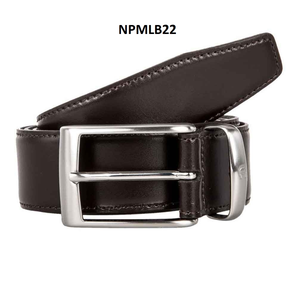 NPMLB22 - Leather Belt Cowhide Closure Buckle Length