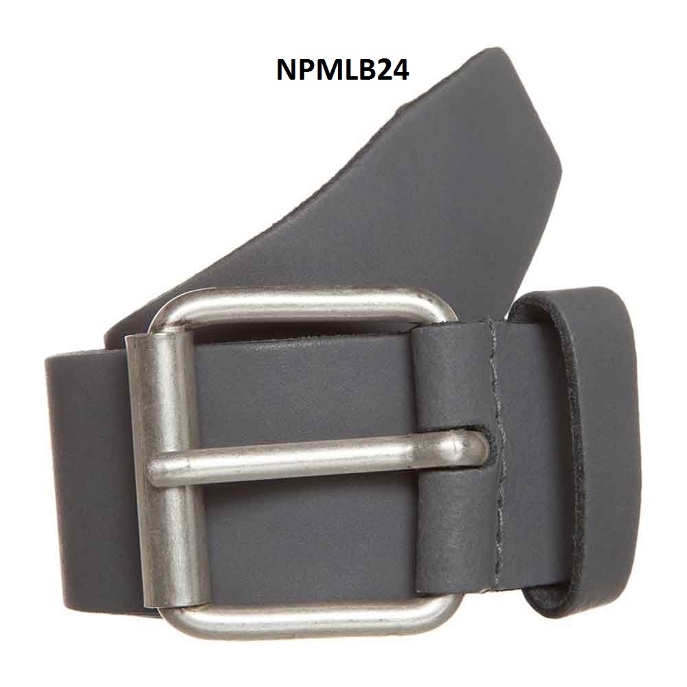 NPMLB24 - Leather Belt Cowhide Closure Buckle Length