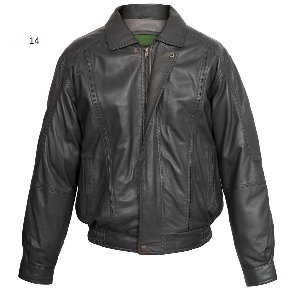 MLJ14 - Men Leather Jacket